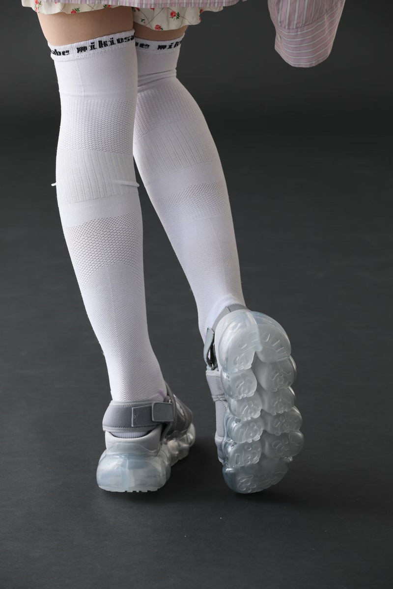 【Gifting】"Jewelry" Sandals  / Gray