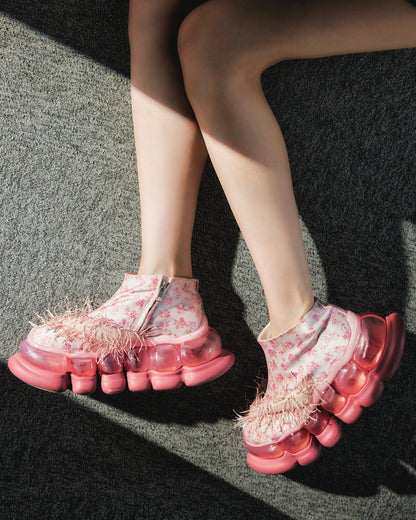 Jewelry Ark Satin Tabi / Pink