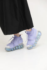 “Jewelry” High Shoes Beltcross / Aurora Blue