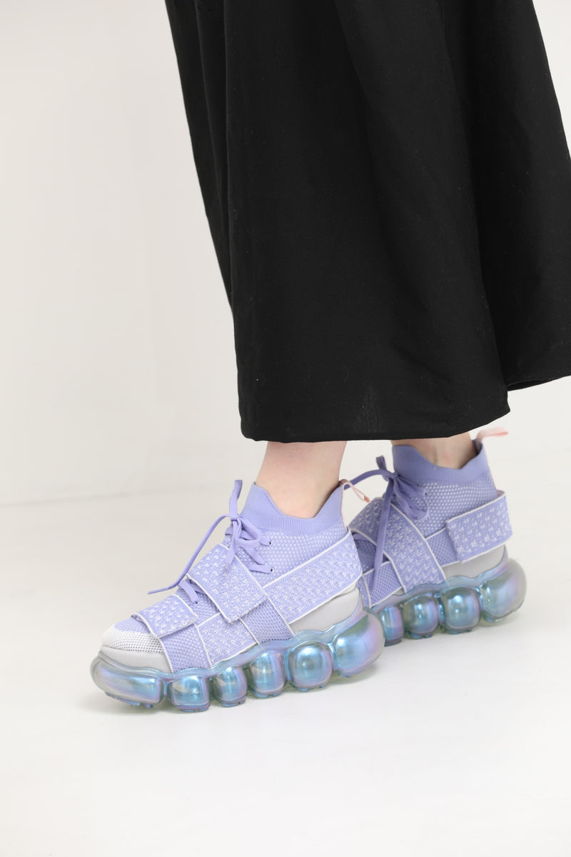 “Jewelry” High Shoes Beltcross / Aurora Blue