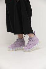 “Jewelry” High Shoes Beltcross / Aurora Lilac