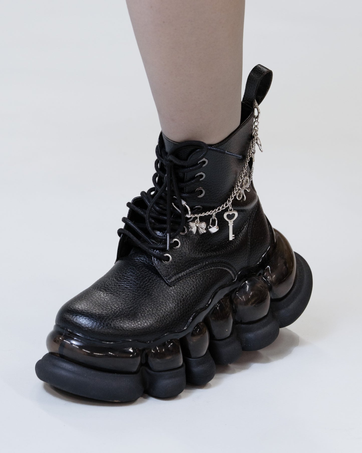 "Jewelry" Ark Eight Holes Boots Chain / Black