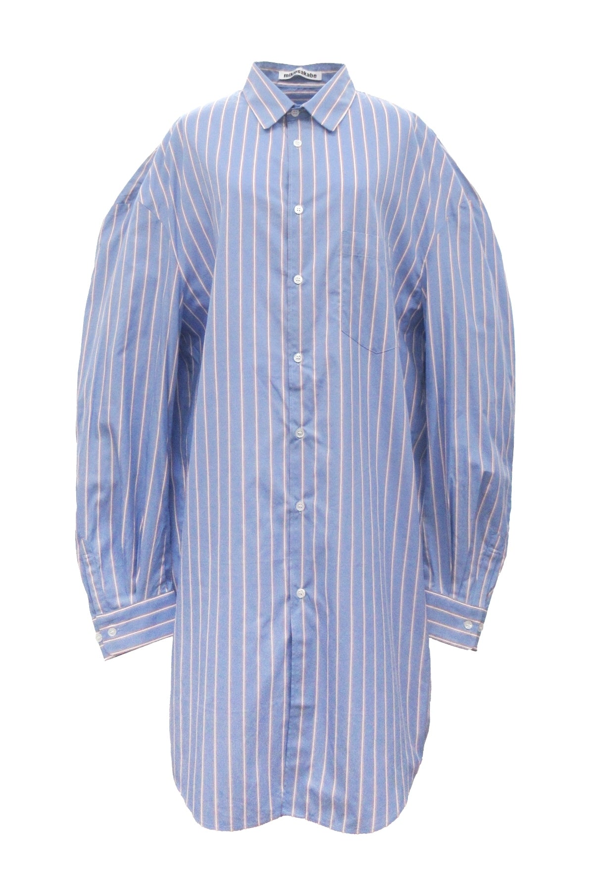 Oval Long Shirt / Blue