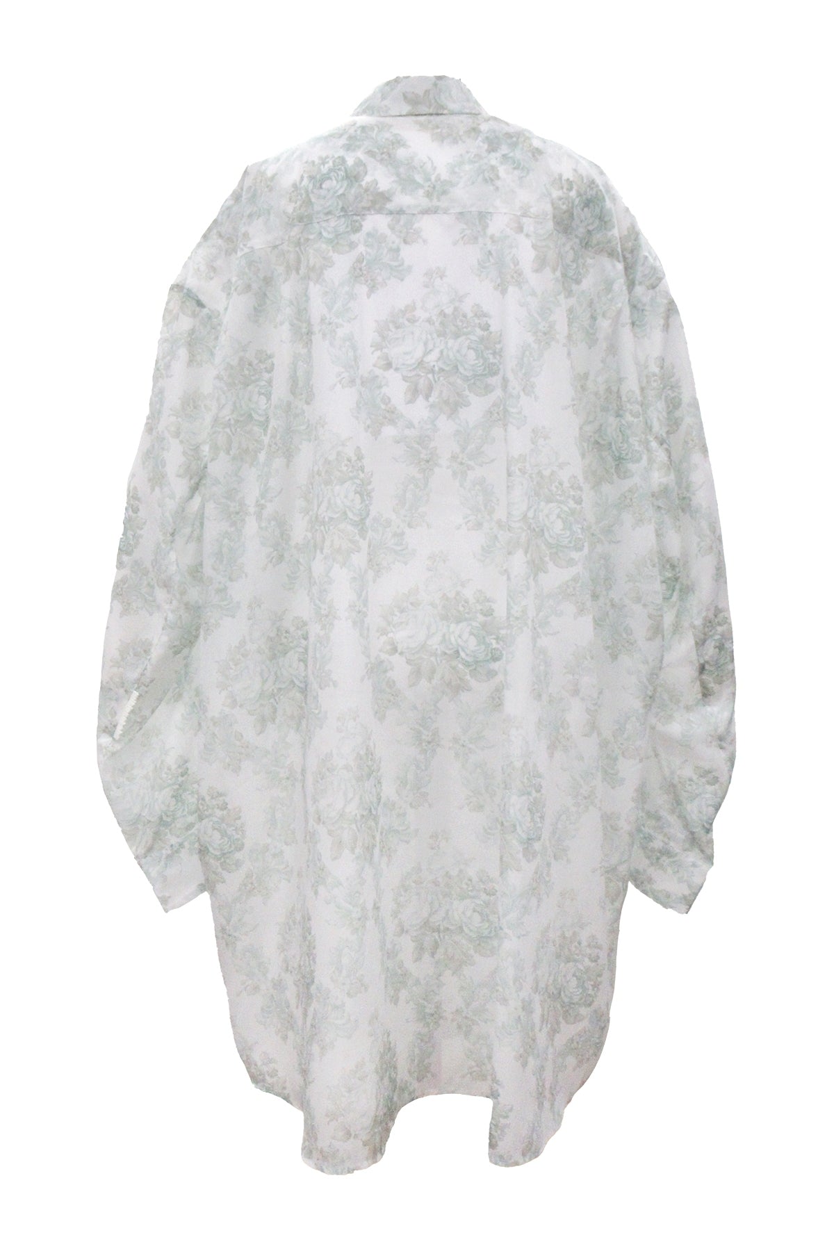 Oval Long Shirt / Flower