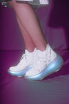 【Gifting】Hana's embroidery shoes / Aurora White
