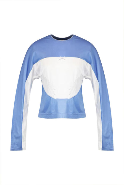 Message T-shirt / Blue