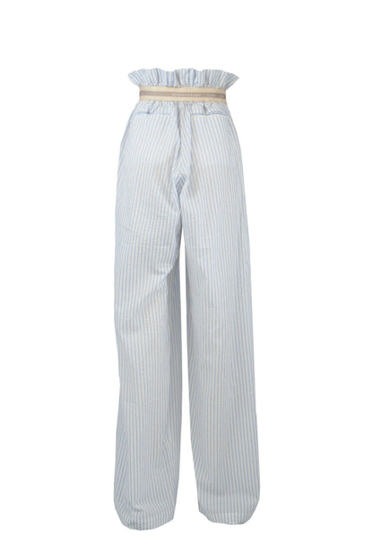 Elastic Pants Stripe / Blue