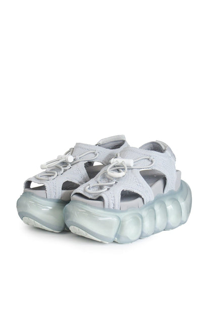 "Jewelry" Bubble Sandal / Gray