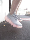 【Gifting】"Jewelry" Basic Shoes / Pink Gray