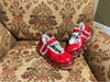 New “Jewelry” Mary Jane Lace /  Red