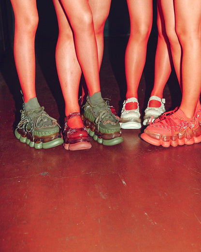 Jewelry Ark Tiny Ribbon Mary Jane / Red