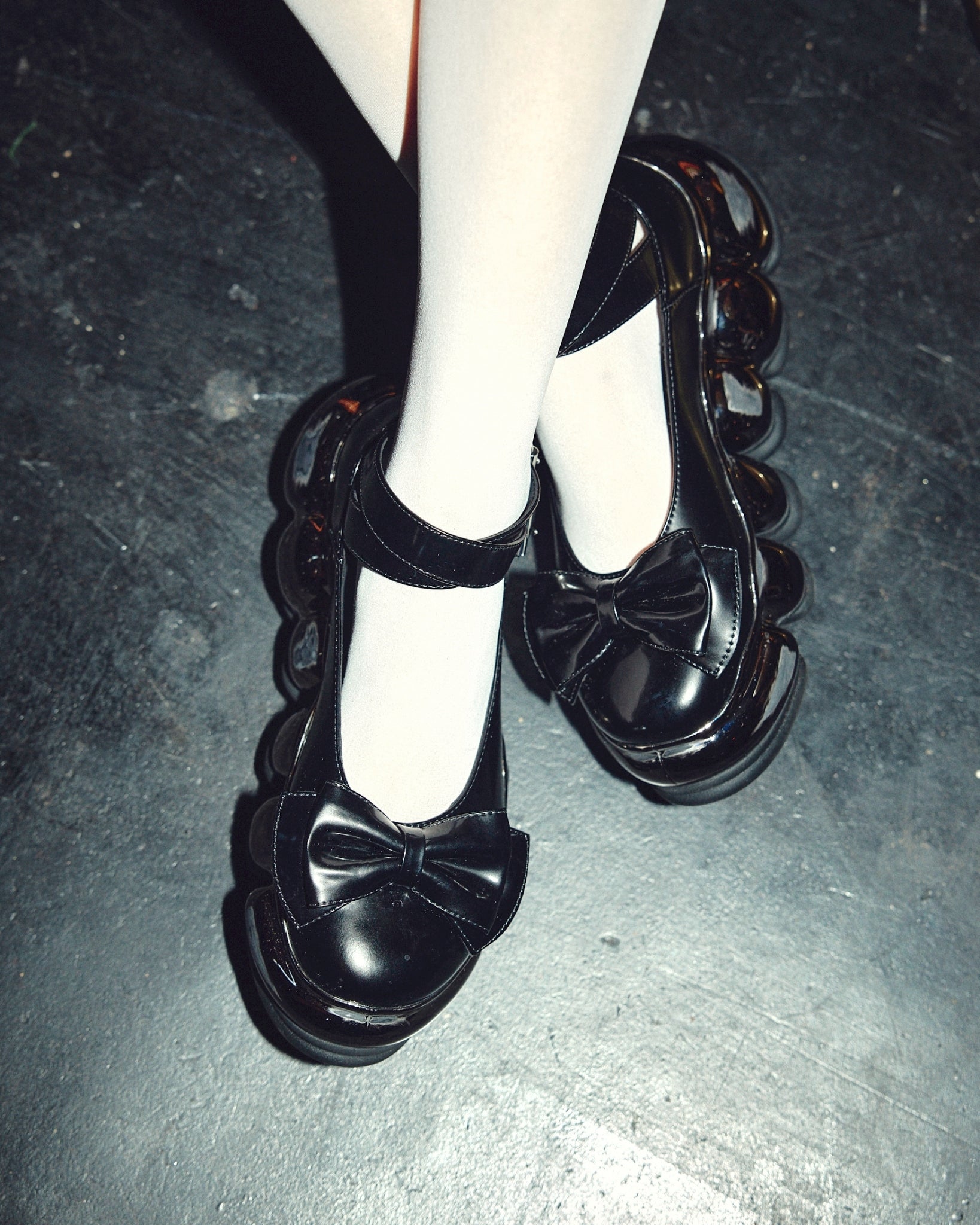 New Jewelry Chrome Mary Jane / Black｜MIKIOSAKABE&JennyFax公式