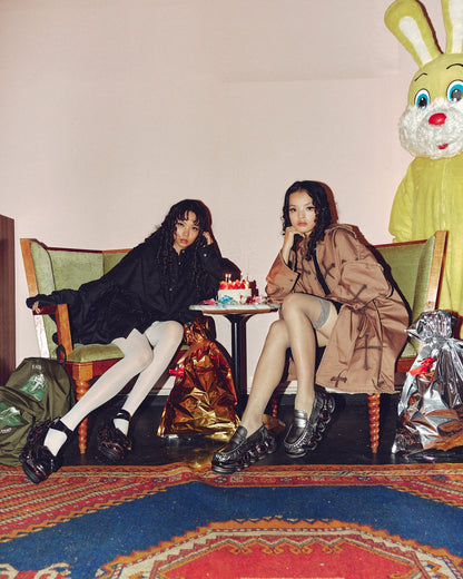 New Jewelry Chrome Loafer / Silver