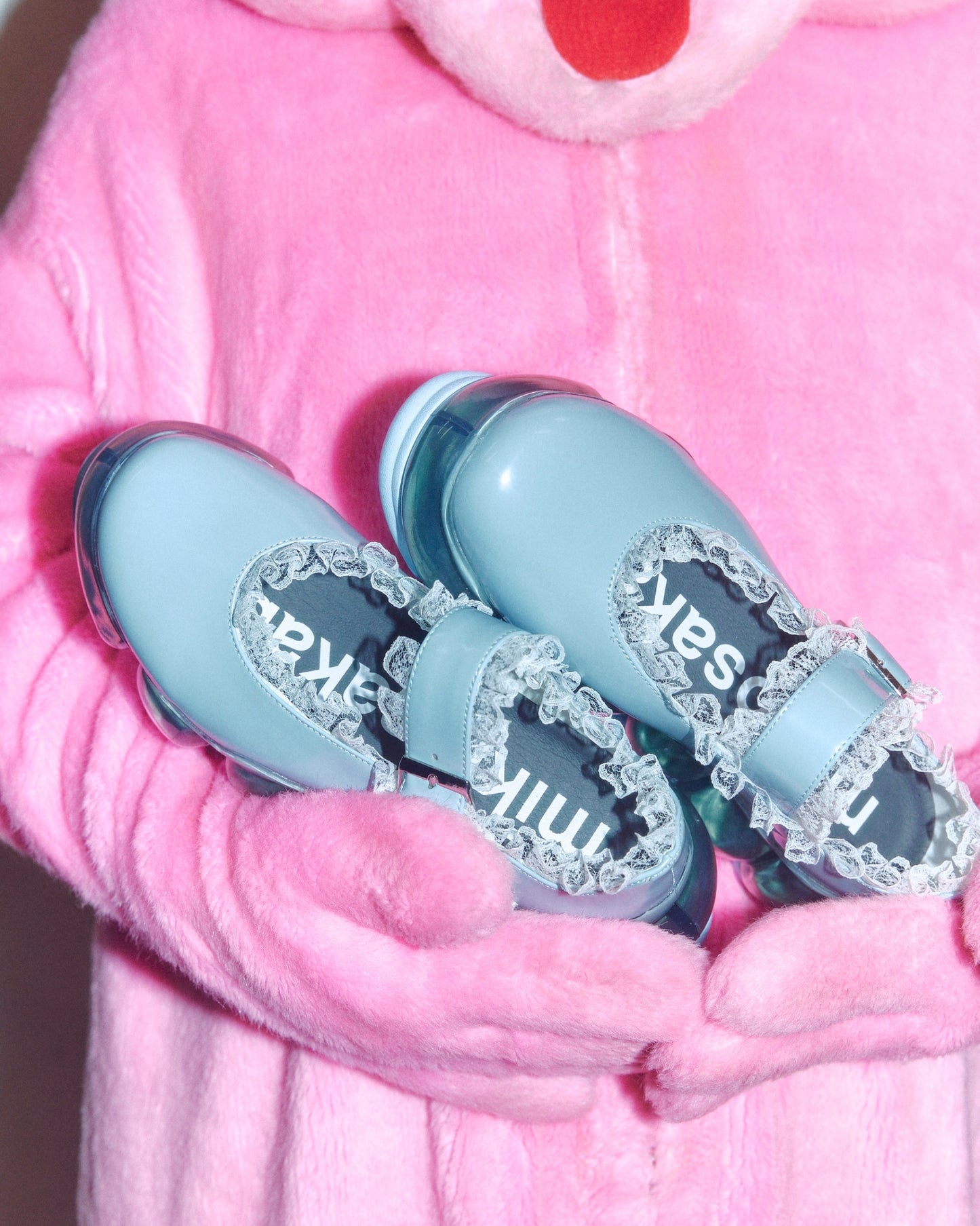 New Jewelry Mary Jane Lace / Gray