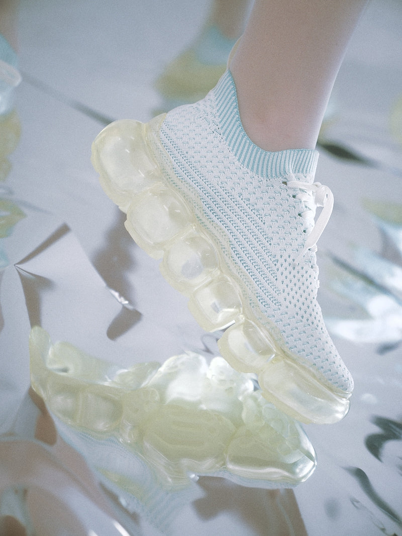 "Jewelry" Basic Shoes / Clear L.Blue