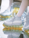 New "Jewelry" High Shoes / Yellow Gray