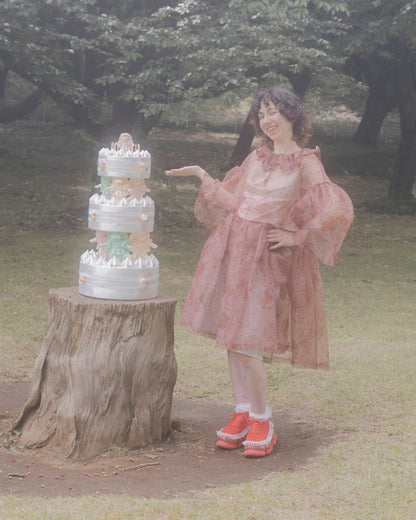 Tulip Dress / Pink / MIKIOSAKABE × PINK HOUSE