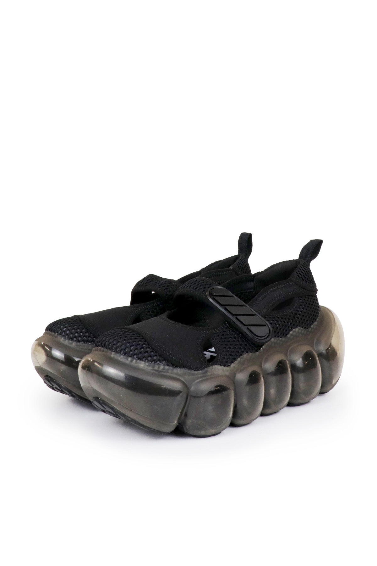 "Jewelry" Bubble Sandal Swimmer / Black