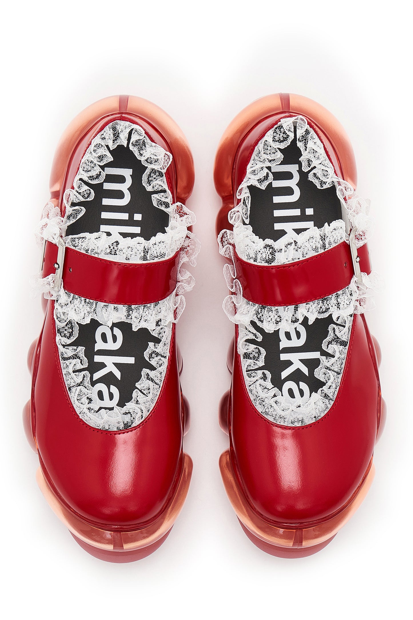 New Jewelry Mary Jane Lace / Red