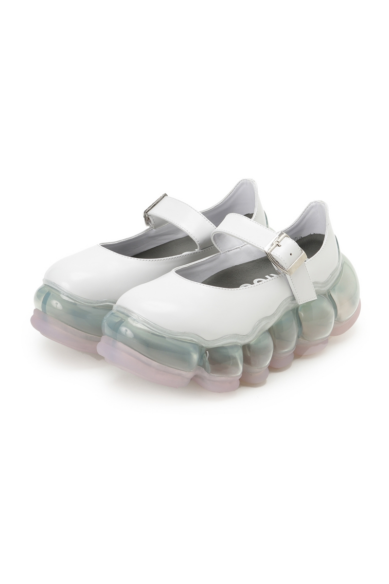 【Gifting】New “Jewelry” Mary Jane / White Pink