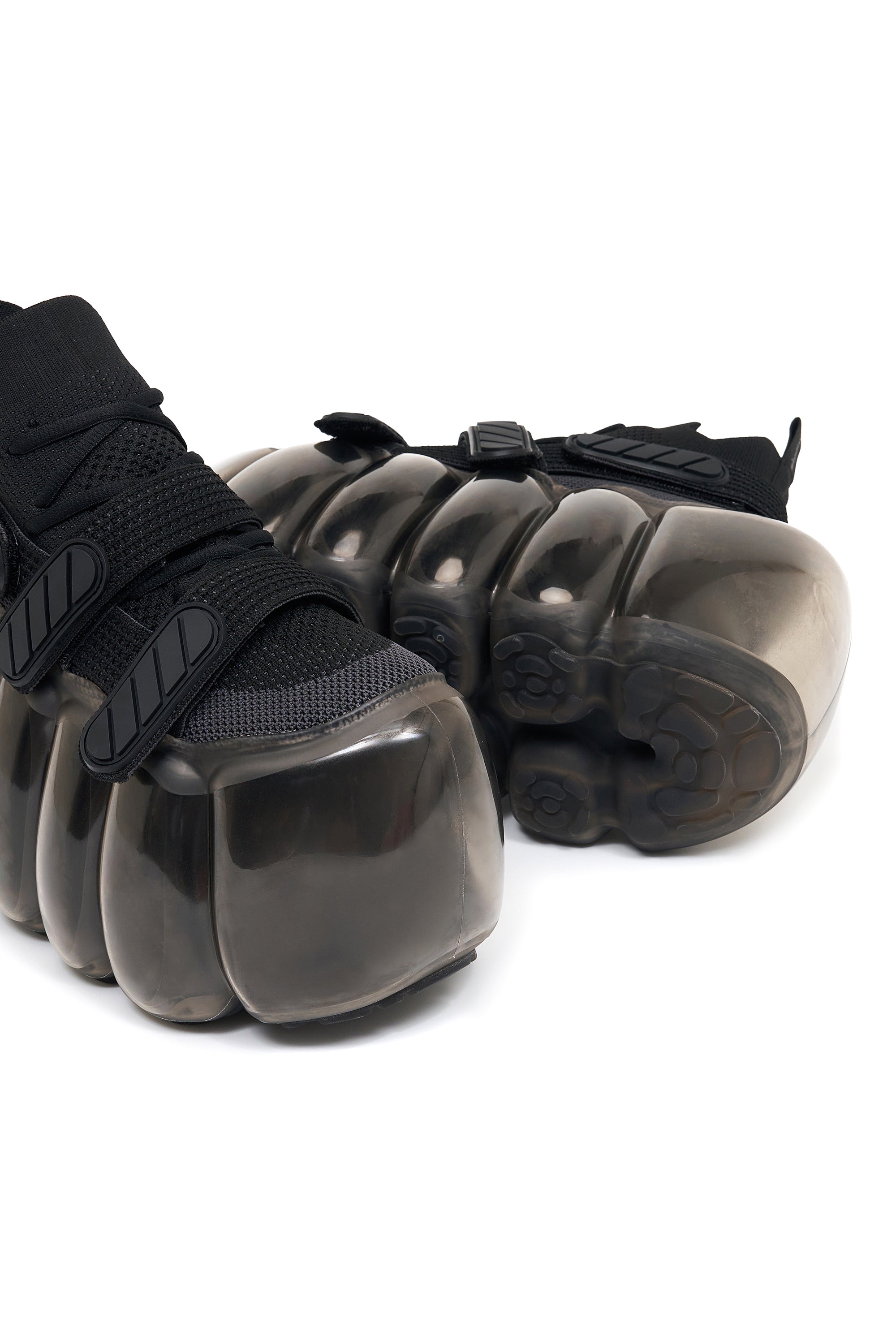 靴 MIKIOSAKABE High Bubble Five Belts Black High Bubble & Speed Shift – MIKIOSAKABE & JennyFax