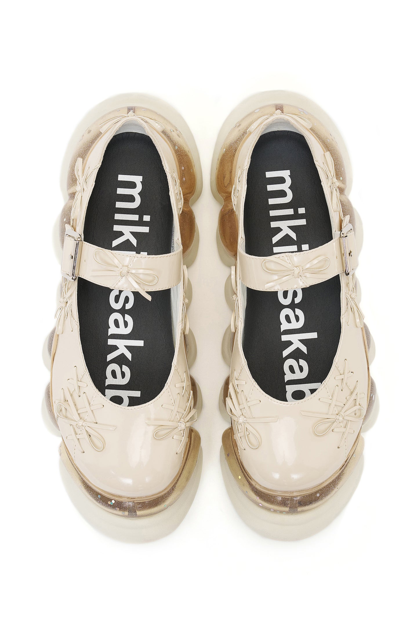 Jewelry Ark Tiny Ribbon Mary Jane / Beige