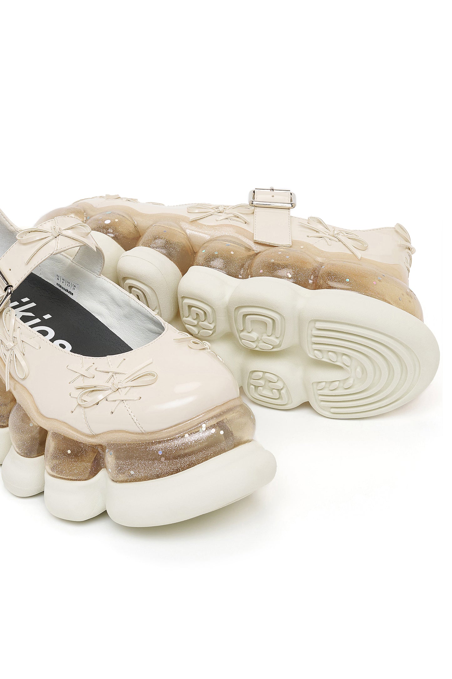 Jewelry Ark Tiny Ribbon Mary Jane / Beige