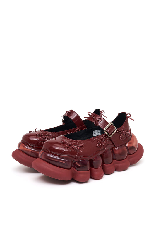 Jewelry Ark Tiny Ribbon Mary Jane / Red