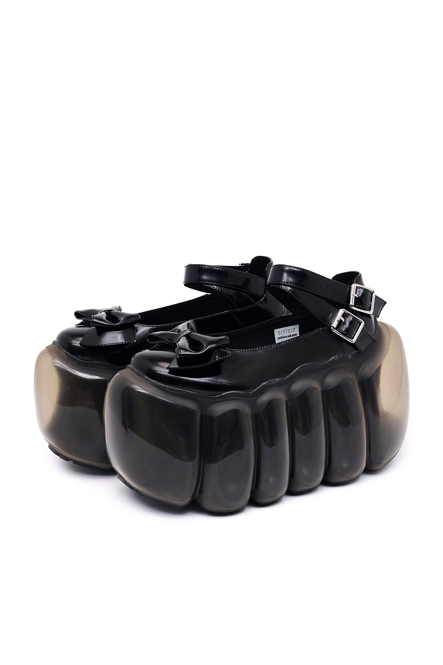 [Pre-order] High Bubble Cross Mary Jane / Black