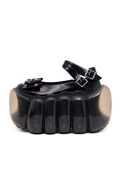 [Pre-order] High Bubble Cross Mary Jane / Black