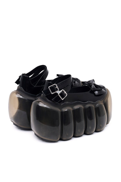 [Pre-order] High Bubble Cross Mary Jane / Black