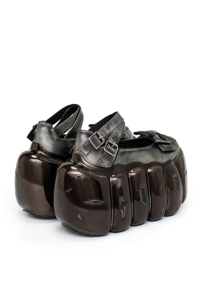 [Pre-order] High Bubble Cross Mary Jane / Chrome