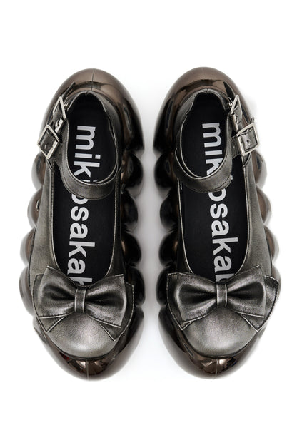 [Pre-order] High Bubble Cross Mary Jane / Chrome