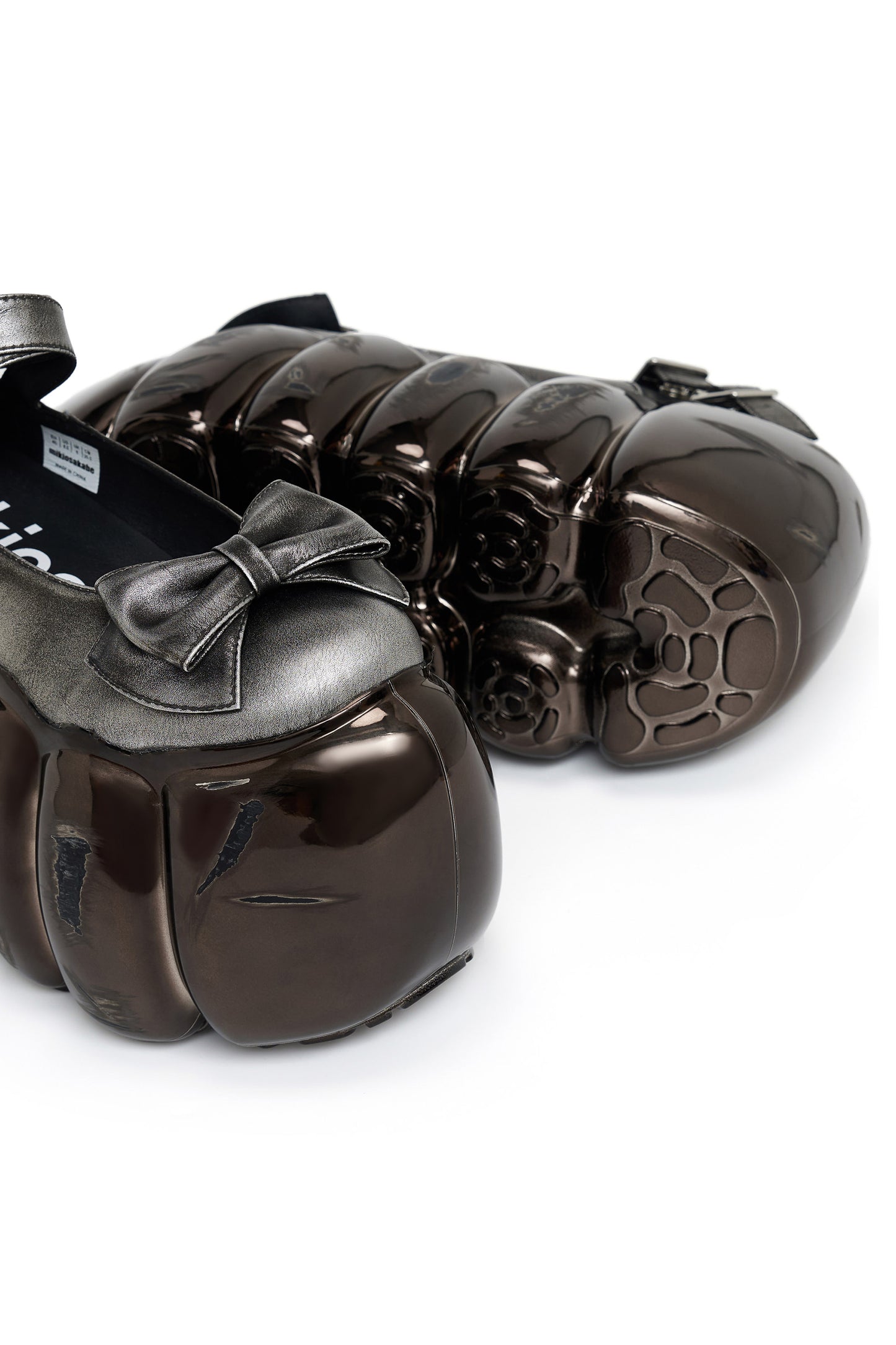 [Pre-order] High Bubble Cross Mary Jane / Chrome