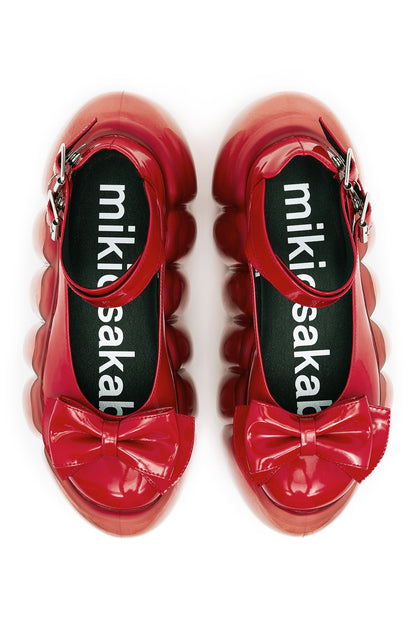 [Pre-order] High Bubble Cross Mary Jane / Red