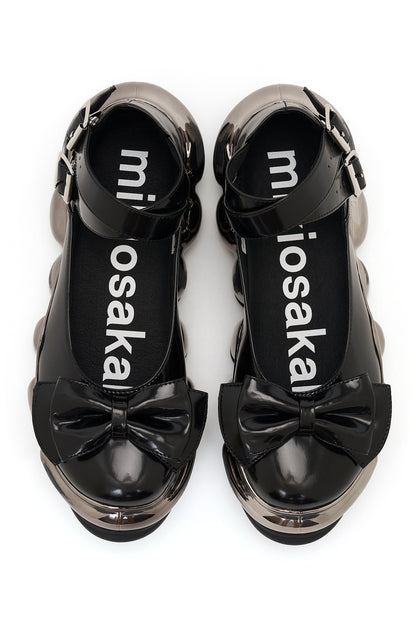 New Jewelry Chrome Mary Jane / Black