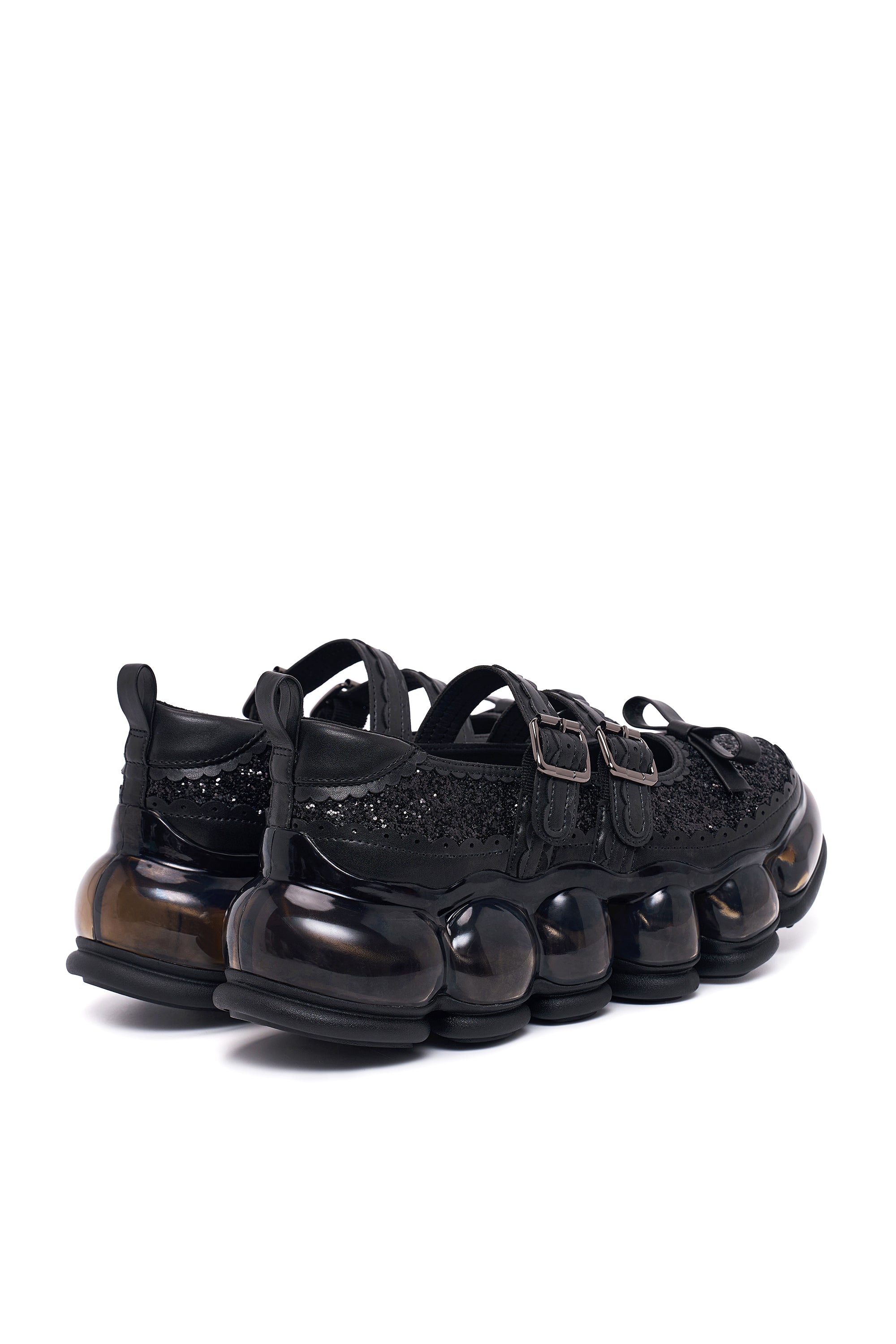 New Jewelry Mary Jane Sugar / Black Glitter – MIKIOSAKABE