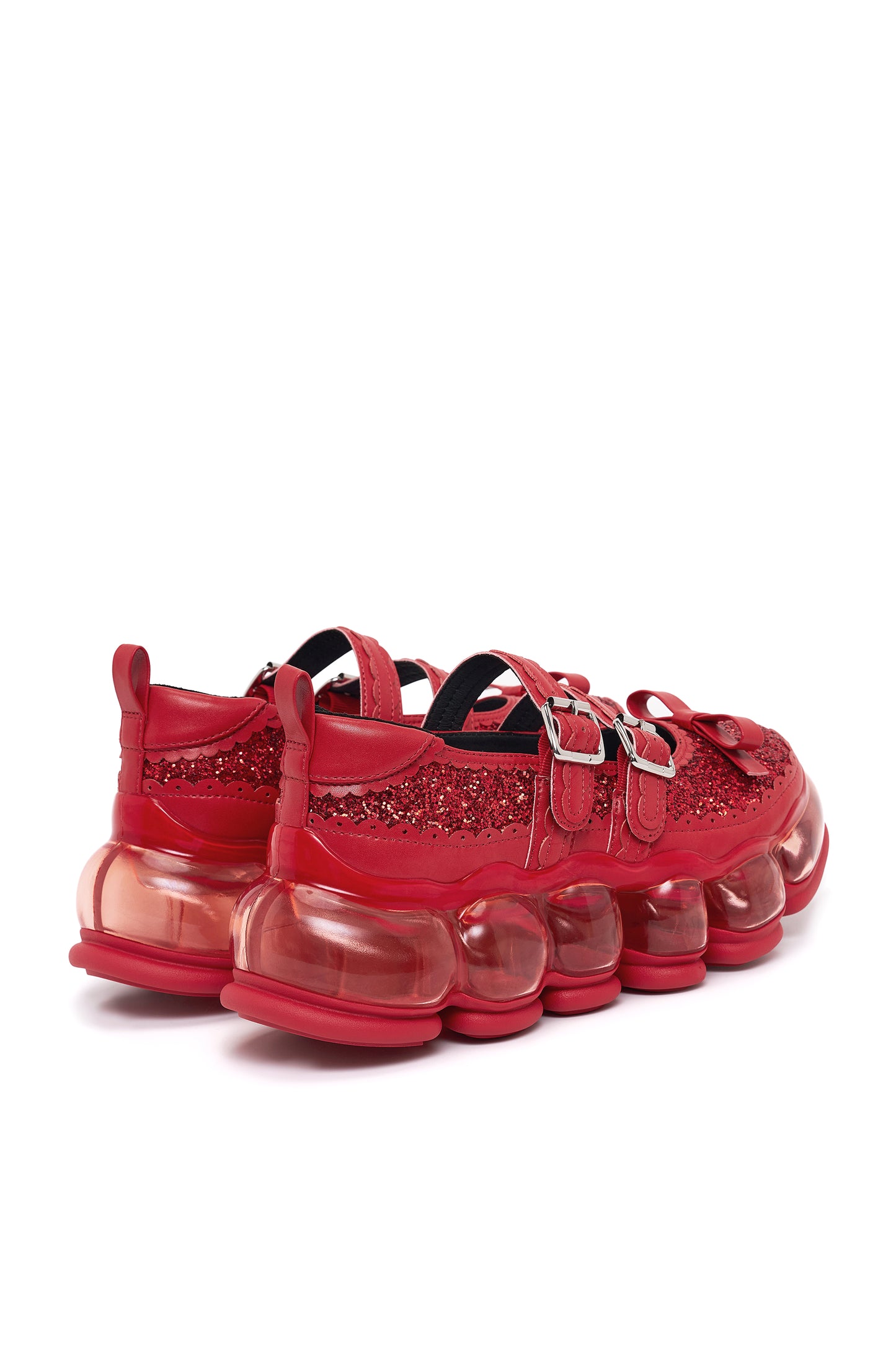 New Jewelry Mary Jane Sugar / Red Glitter