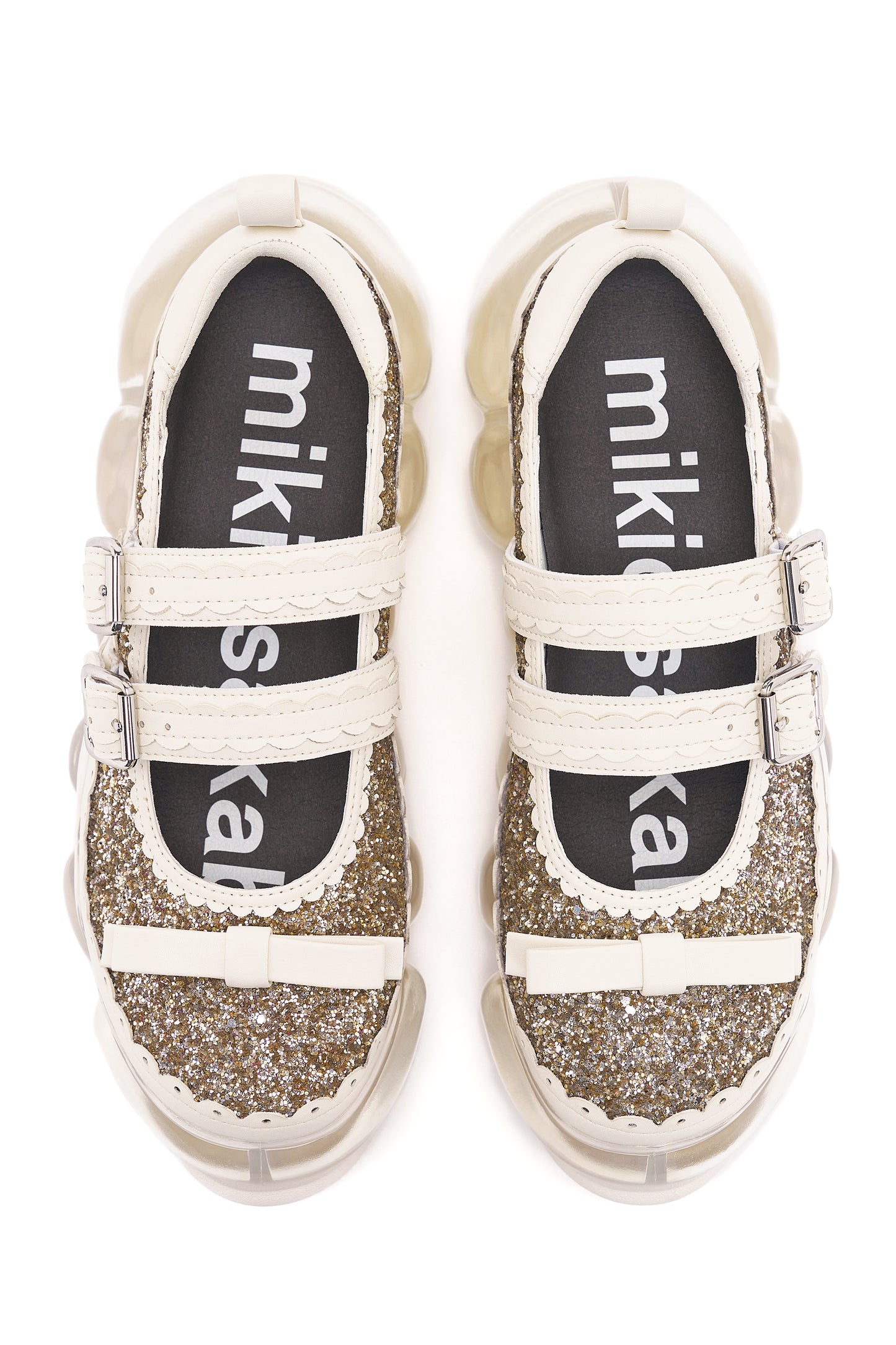 New Jewelry Mary Jane Sugar / White Glitter