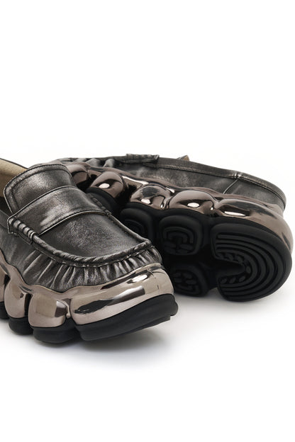 New Jewelry Chrome Loafer / Silver