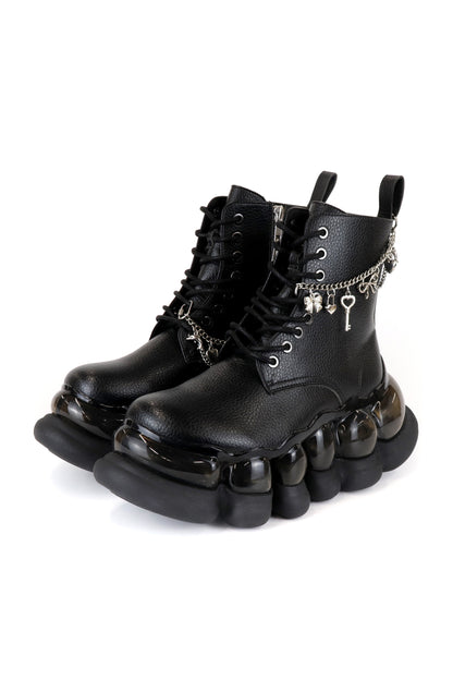 "Jewelry" Ark Eight Holes Boots Chain / Black