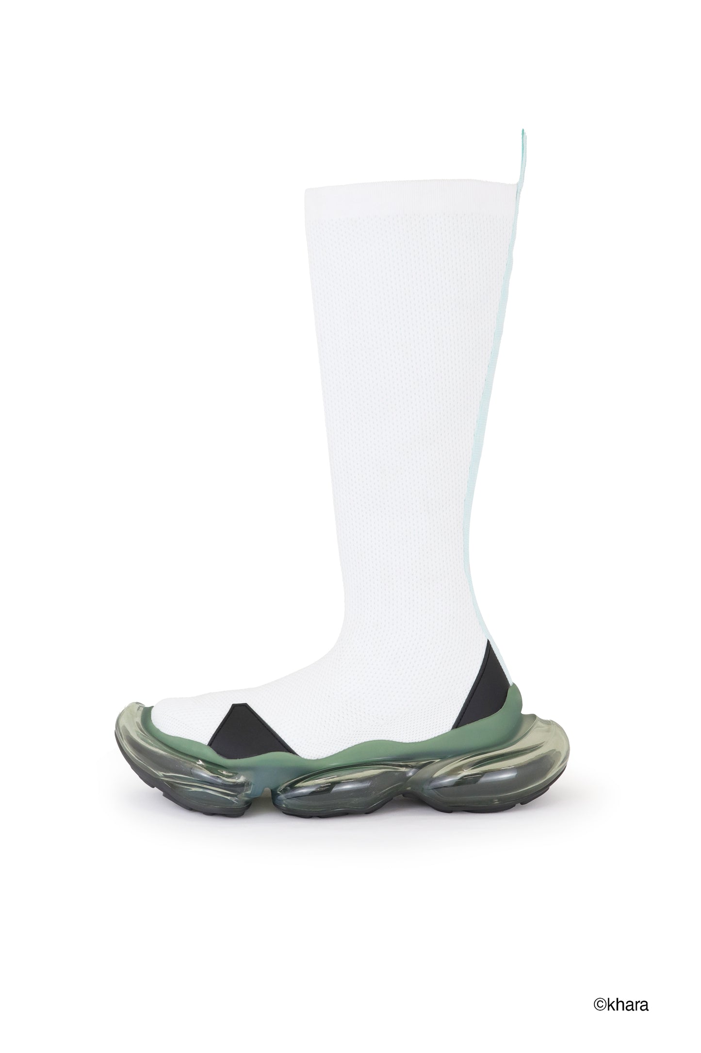 【EG26受注】Mirage Sync-Line Evangelion Long Socks / White / MSEG26 SH03