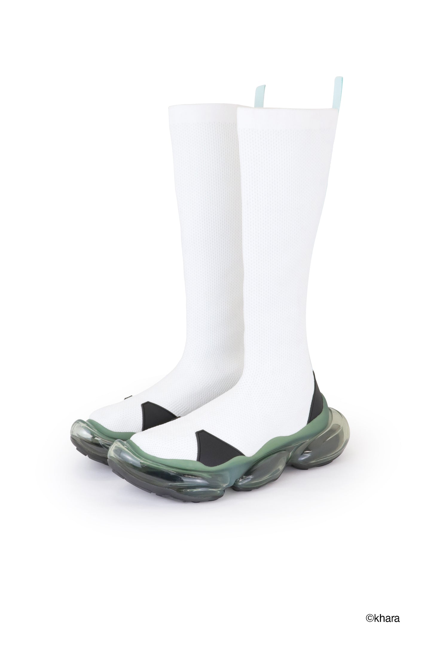 【EG26受注】Mirage Sync-Line Evangelion Long Socks / White / MSEG26 SH03