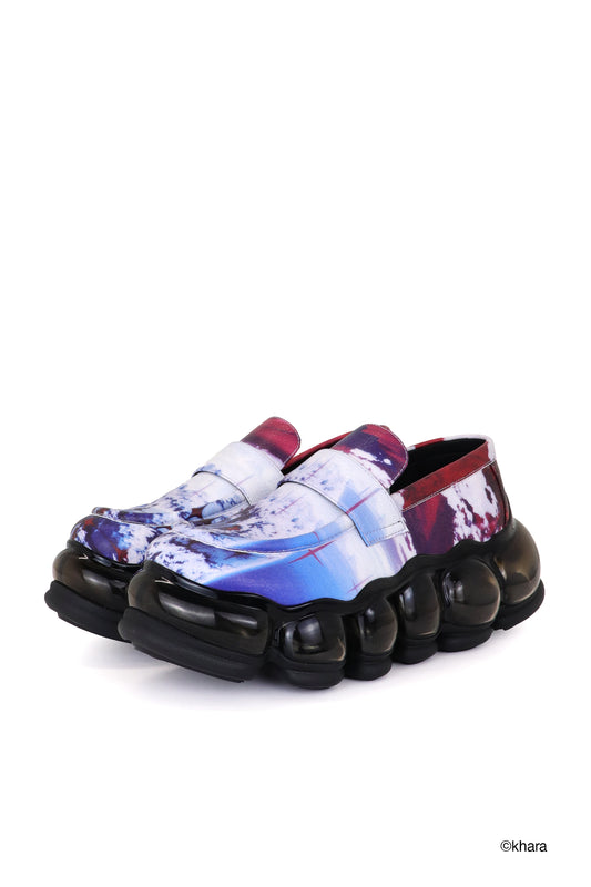 【EG26受注】New Jewelry Evangelion Print Loafer / Black / MSEG26 SH04