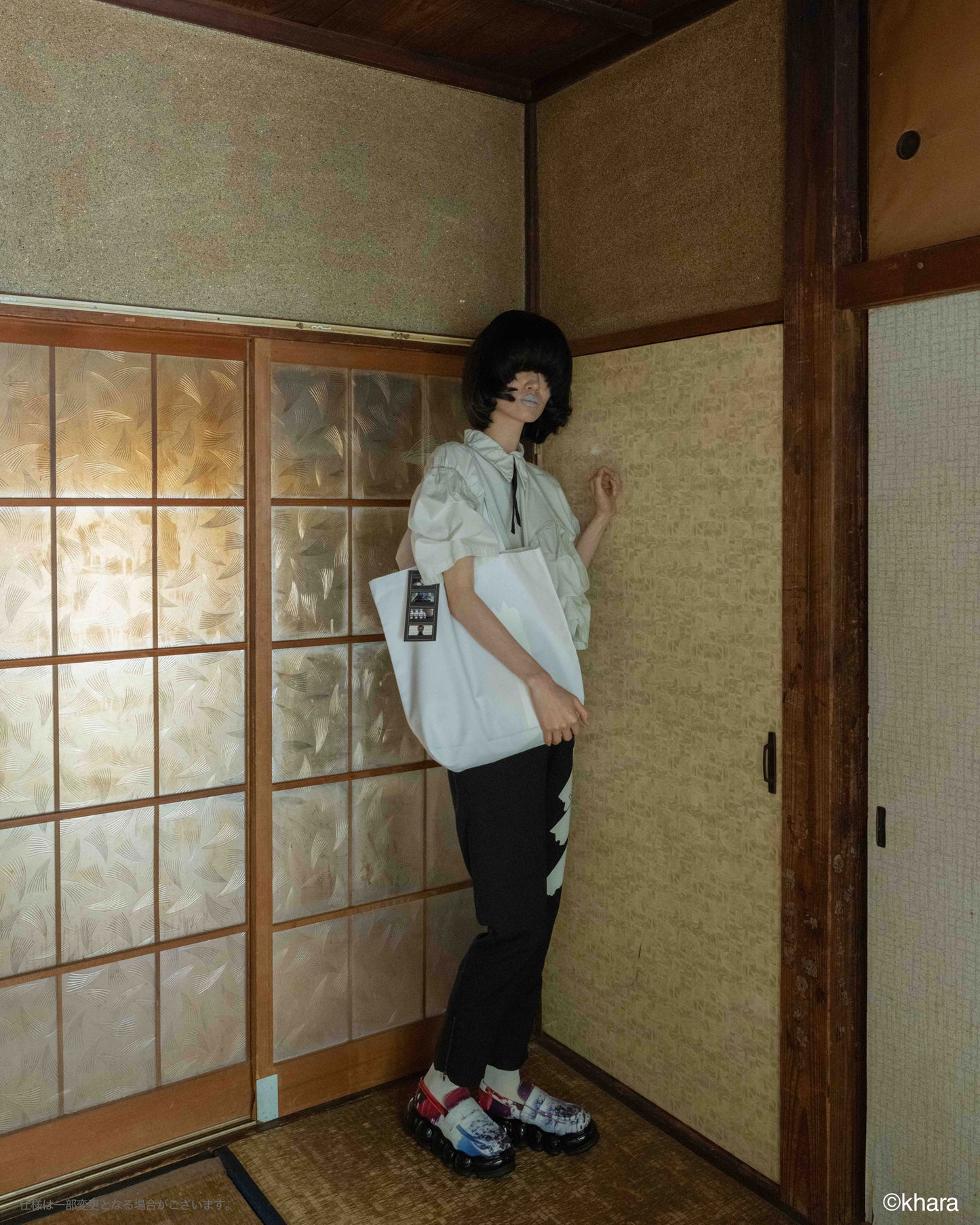 【EG26受注】New Jewelry Evangelion Print Loafer / Black / MSEG26 SH04