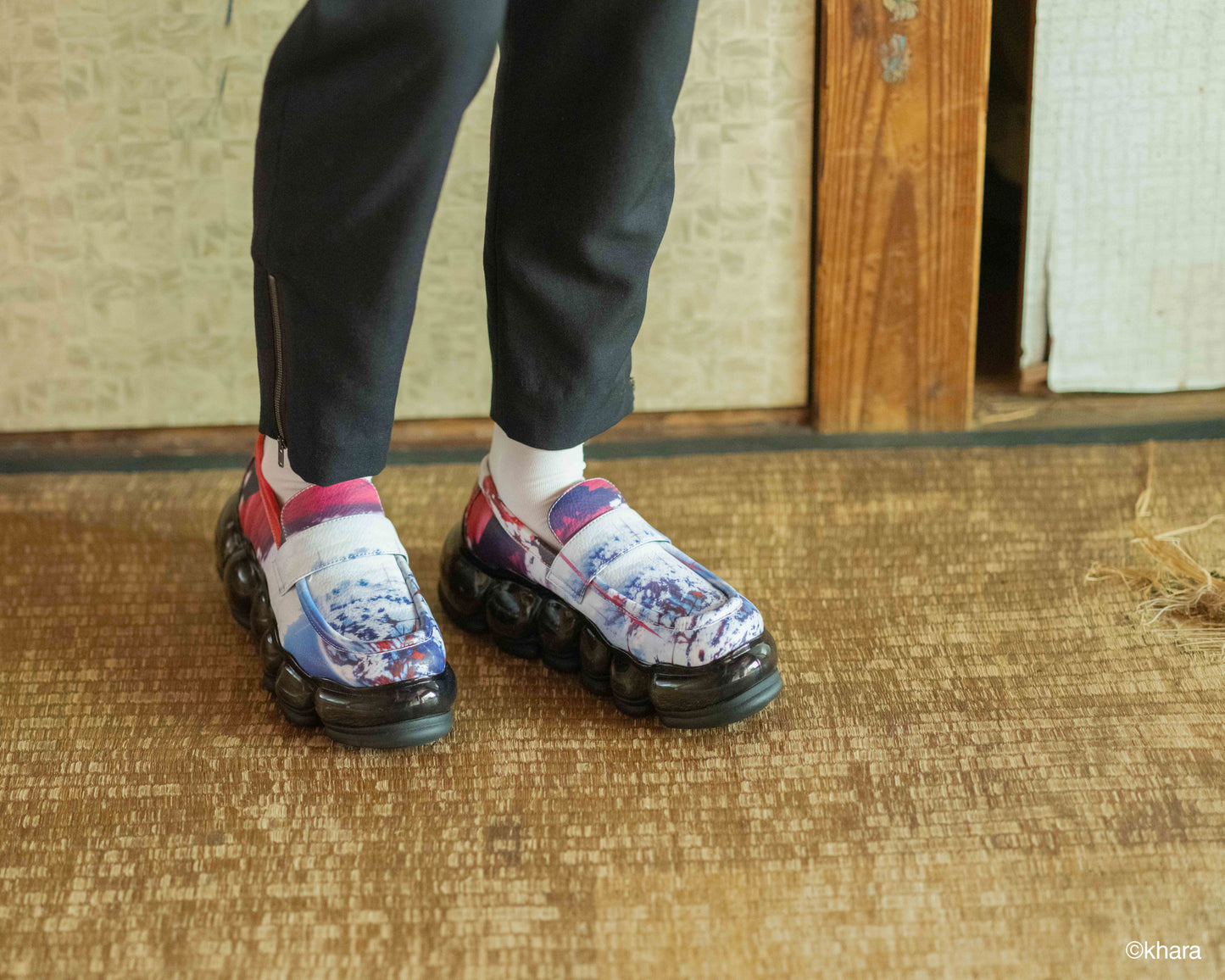 【EG26受注】New Jewelry Evangelion Print Loafer / Black / MSEG26 SH04
