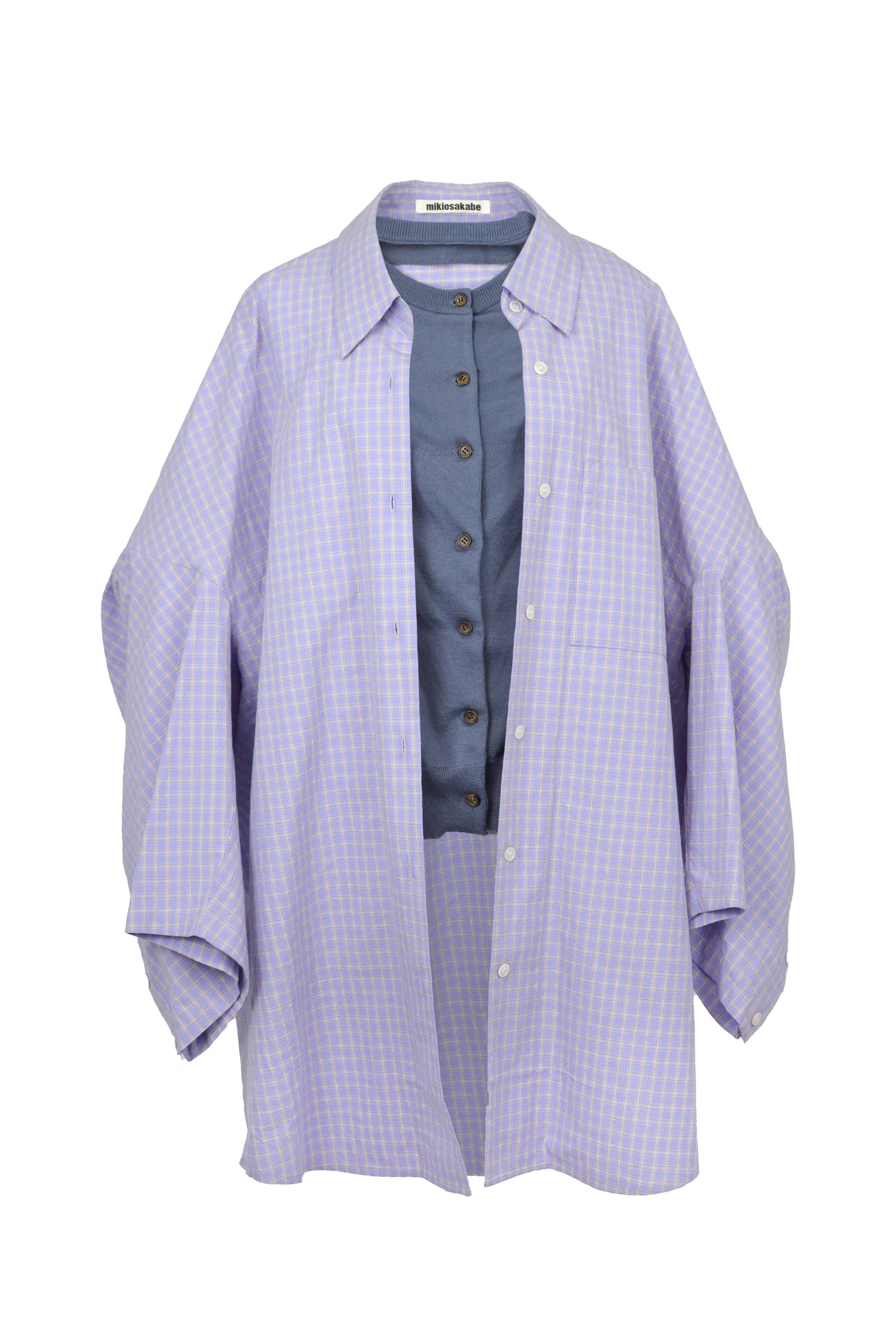 【SS26受注】Layered Garden Shirt / Blue / MSS26B03