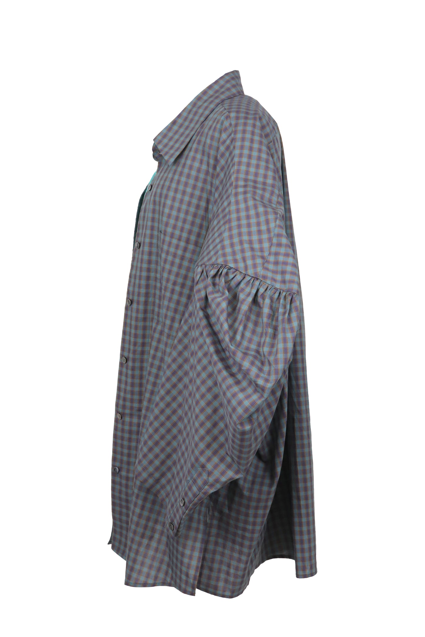 【SS26受注】 Layered Garden Shirt / Green / MSS26B03