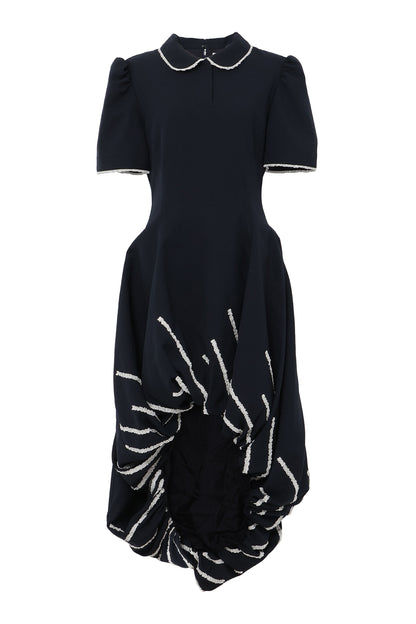【SS26受注】Balloon Dress / Navy / MSS26D04