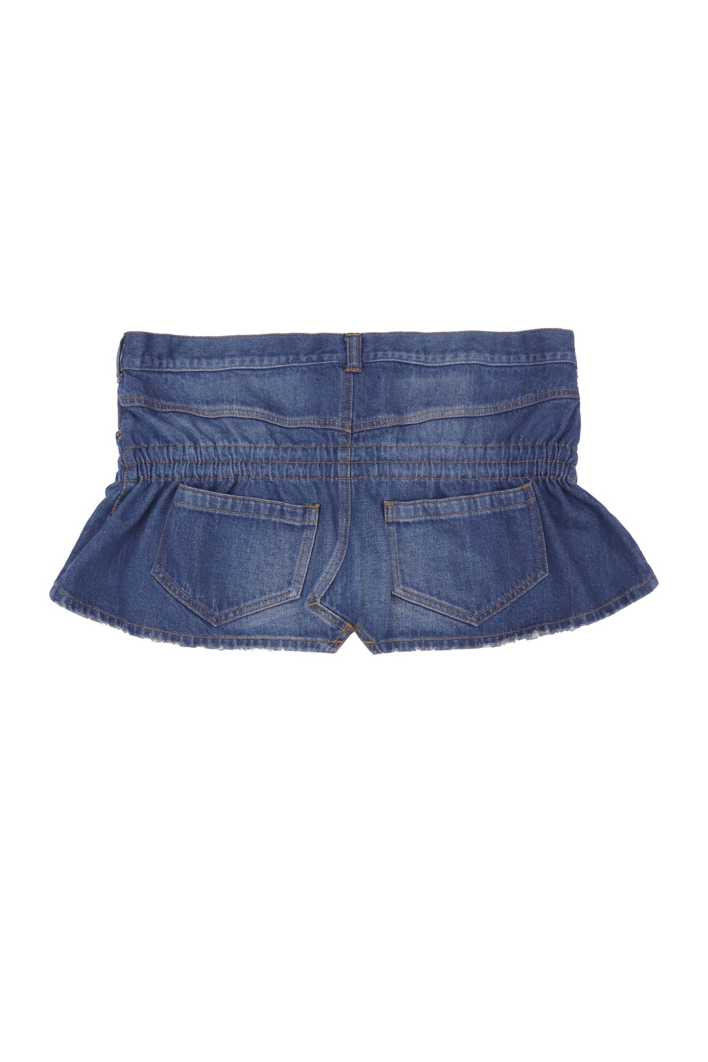 【SS26受注】Mini Denim Skirt / Blue / MSS26S01